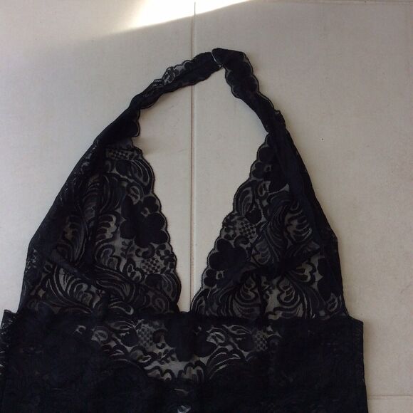 Adore Me Lingerie Bodysuit Lace Teddy - Picture 7 of 9